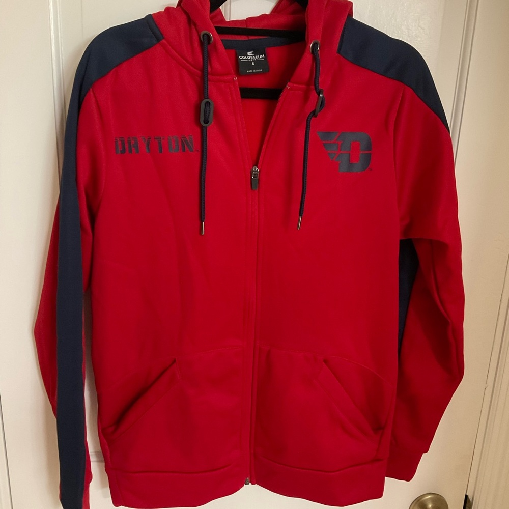 University of Dayton full zip fleece jacket